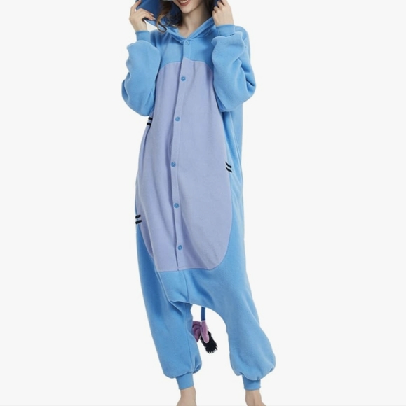 Eyore Onesie Unisex Costume - Picture 4 of 6